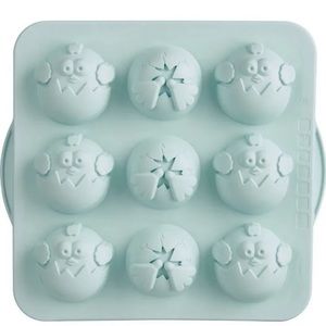 Trudeau Structure Silicone Chicks Eggs CUPCAKE PAN Mold - Brand New - BPA Free